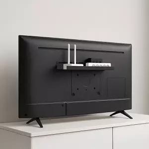 [장보리]무타공 베사홀 선반 TV 모니터 셋탑박스 멀티탭 선정리 거치대 브라켓 중형