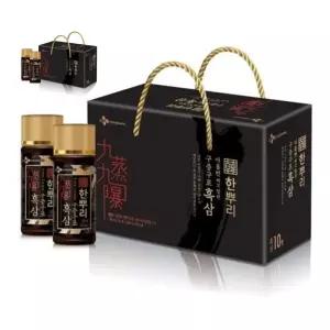 건강음료 CJ 한뿌리 흑삼 10병 100ml