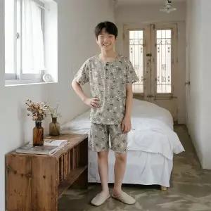 주니어냉감상하세트 남 네이비베어