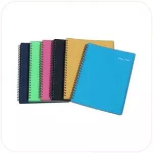 [문구/오피스] 메카라인 플러스화일 50매 진청색 PP트윈스프링 1개