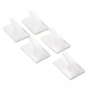 고리 후크고리 행거 인기 부착형 화이트 플라스틱 추천템 사각