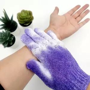밀이 세안 때 타올 손가락 장갑 목욕 글러브 샤워