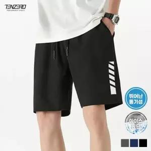 텐제로 남성 퀵드라이 5부반바지 데일리룩 홈웨어 이지웨어 쿨바지 Bon-2667