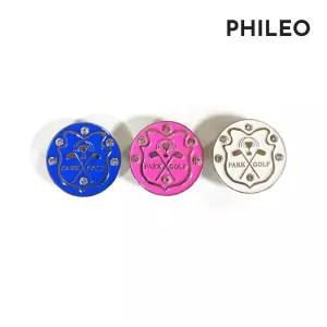 필레오 파크골프 큐빅 볼마커 [3컬러]