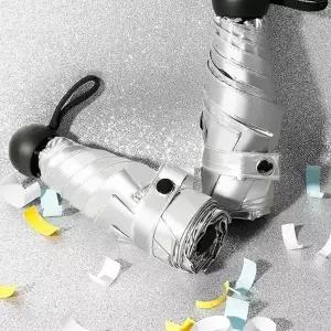 키밍 경량 자외선차단 티타늄 우산 5단 접이식 우양산