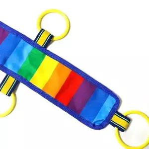 유치원 어린이집 바깥놀이용품 인솔밴드 두줄기차 8인용