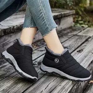 방한 패딩 여성 2컬러 퍼 안감 데일리 부츠 TTM661