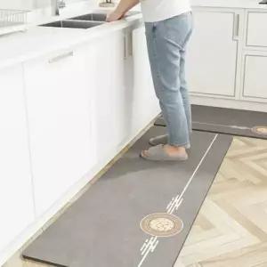 ( )건조 소프트 규조토 주방발매트 2종 써클 주방매트 부엌매트 그레이