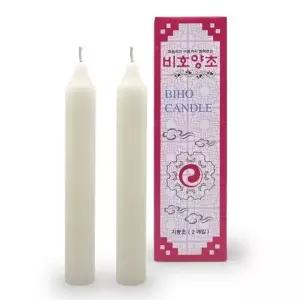 ( )비호양초 2개입 파라핀양초 제사초 촛불 캔들 성당초