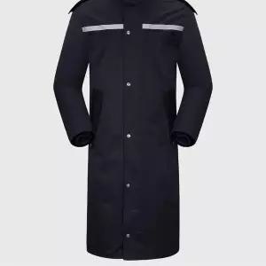고품질 아웃도어 원피스 레인코트 롱코트비옷 네이비