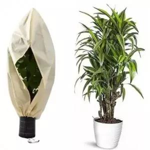 지퍼형 화분방 한포 월동 식물방 한포 보호대 원예용 부자재