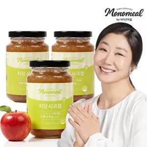 [VV비타민마을]비타민마을 모노밀 저당 사과잼 알룰로스 280g x 3개