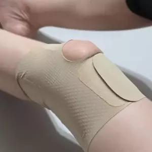 스킨 테이핑 스프링 무릎 보호대 L