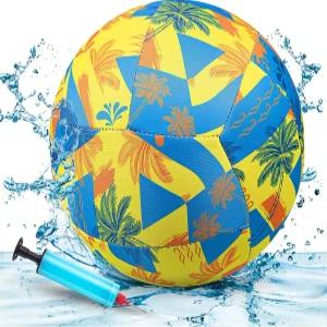 수영장용 소울첸 8.5인치 방수수구 펌프 다목적 소프트 비치 배구 게임 장난감 및 액세서리 실외 실내