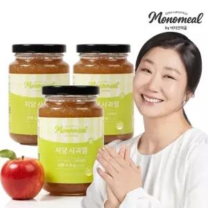 비타민마을 모노밀 저당 사과잼 알룰로스 280g x 3개
