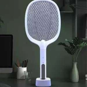 ( )전기모기채 해충퇴치기 충전 트랩 LED SW-172 안전망 모기채