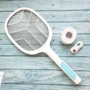 ( )전자모기체 USB충전 6069 전기파리채 날파리 퇴치기 모기채 초파리 살충제 벌레퇴치 해충 포충기