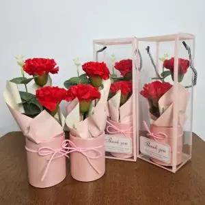 가정의달 카네이션 비누꽃 브로치세트 어버이날 스승의날 단체