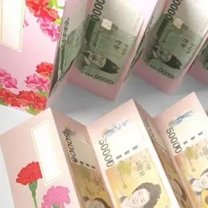 환갑 세뱃돈 감사 카네이션 용돈 이벤트 보너스 선물 생신 답례 돈봉투 부모님 봉투 칠순