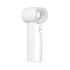 ( )USB C타입 휴대용 미니 터보 손선풍기 5단계 강력바람 삼천mAh 고용량배터리 경