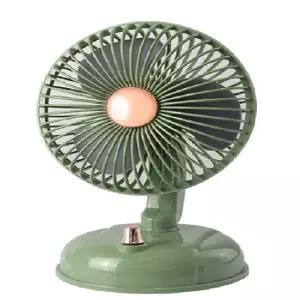 ( )USB C타입 미니 스탠드 선풍기 올리브그린 탁상형 가정 캠핑 사무실 DC 5V 2A