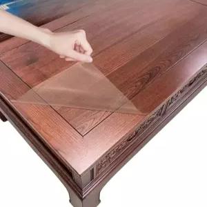 테이블 럭셔리에디션 원목 접착력 필름 가구 내열성 보호