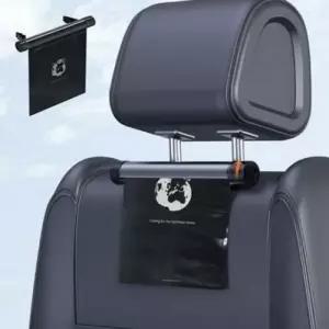 (타입 리필 봉투(8롤))휴지통 비닐 봉투 뒷좌석 헤드레스트 차량용 쓰레기 자동차 걸이형