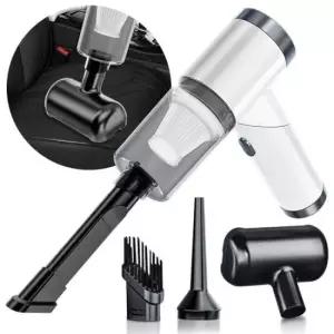 풍선공기주입 무선 청소기 화이트 차량용 에어건 공기주입 튜브