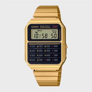 CASIO 카시오 CA-500WEG-1A 가제트 레트로 계산기시계 골드