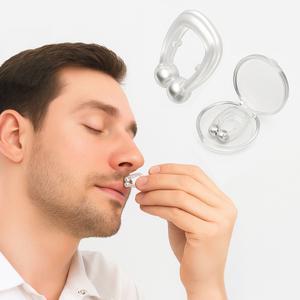 마그네틱 자석 코골이방지기구 무호흡 수면 비염 코막힘 밴드 비강확장기