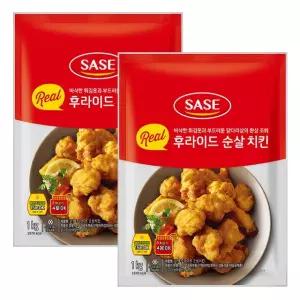 사세 리얼 후라이드 순살치킨 1kg 2봉