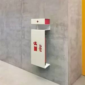 벽걸이형 소화기커버 보관함 가림판 거치대 두꺼운 가림막 장비 철제 소화