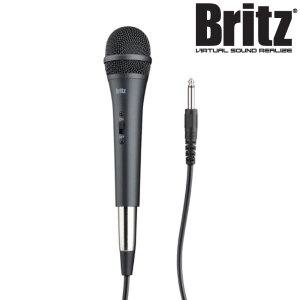 브리츠 유선 다이나믹 마이크 보컬 노래방 강의 MC-1500B2K