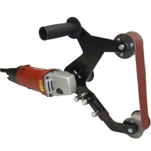 블루팩 TAS-P40 핸드그라인더부착 파이프벨트샌더기