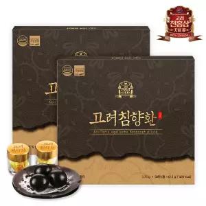 [고려천홍삼]고려침향환 3.75g x 30환 x 2박스  + 쇼핑백 포함
