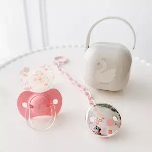 스와비넥스 메모리즈 모유촉감 쪽쪽이 3종세트(쪽쪽이+클립+케이스)