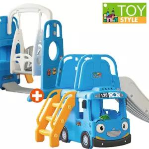 타요 세이프티 버스 미끄럼틀+그네 세트