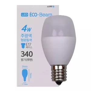 LED램프 LUMIN 220V/60HZ 4W E17 6500K 제KTR-18-0283호