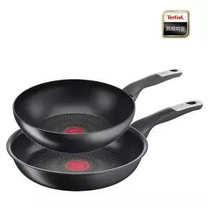 [테팔](대구신세계) 언리미티드 인덕션 후라이팬30+볶음팬28cm