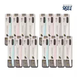 [왕타칫솔]왕타칫솔 블랙칫솔 16개