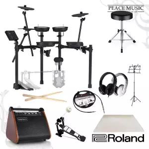 롤랜드 전자 드럼 세트 TD-07DMK ROLAND TD07DMK 풀옵션 블루투스 내장 입문용 가정용