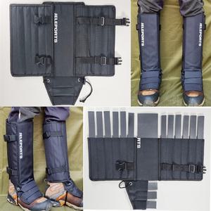 뱀 물림 방지 안전 각반 심마니 등산 스패츠 벌초 예초기 다리 보호대