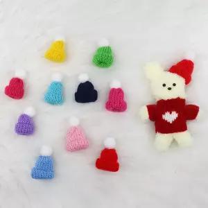 모루인형 니트 털모자 10종 인형만들기 악세사리 모루소품 키링 꾸미기
