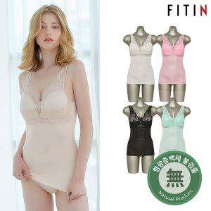 [피트인 ][피트인] 4종세트 인견메쉬 란쥬 브라탑나시 빅사이즈까지