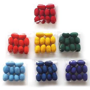 컬러 염색 누에고치 비단실 실뽑기 공예 전통체험