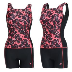 KOOGI 여성 아쿠아로빅 실내수영복 수영 수영장 강습 9부 워터파크 슈트 여자 실내 전신