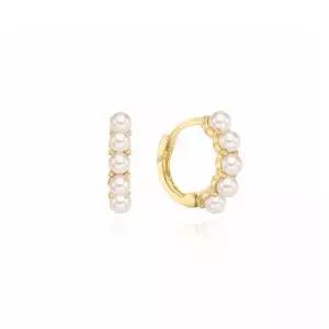 [로이드](마산점)14K 진주 세팅 원터치 귀걸이 LOFN4102G