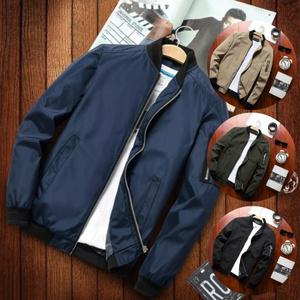 집업형 남성 봄점퍼 캐주얼 항공점퍼 간절기 봄외투 4색상