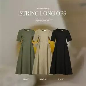 핫핑 어떻게지내 스트링 롱원피스