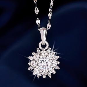 14K 18K 모이사나이트 다이아 GRA 목걸이 45cm 헤라몬드 여성 레이어드 금목걸이